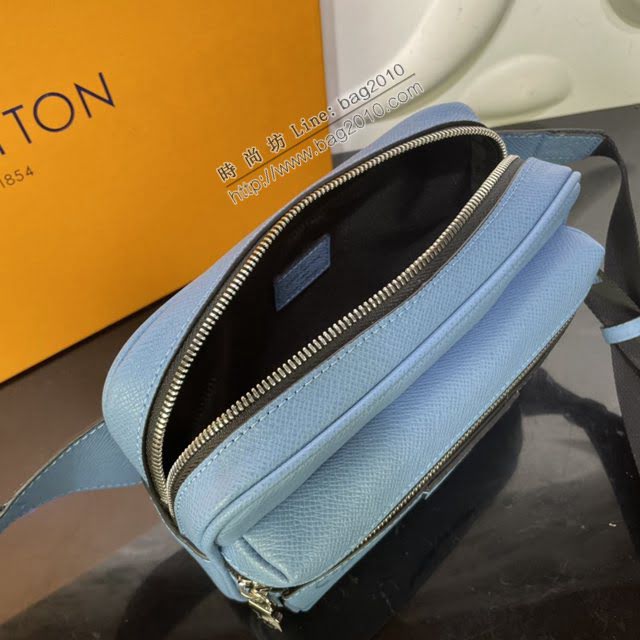 LOUIS VUITTON專櫃新款包包 路易威登Outdoor腰包 LV字母拉鏈款男胸包斜挎包  ydh4129